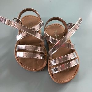 Silver Sandals *NWOT*